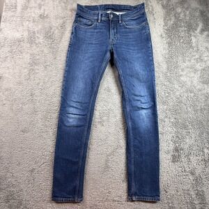 Acne Studios North Dark Blue Skinny Jeans 28x30 Denim Women Italy Made